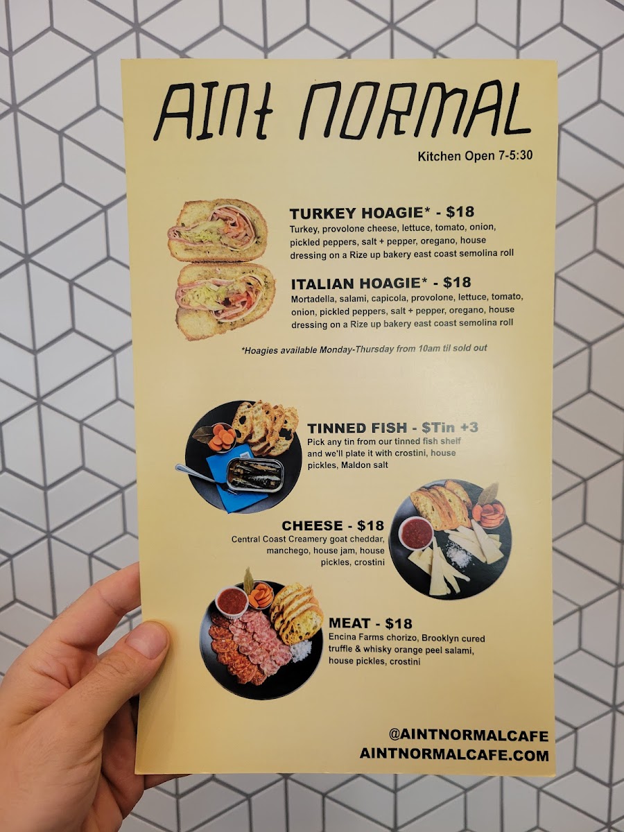 Menu Ain't Normal Cafe-3